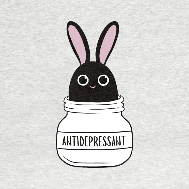 Antidepressant Bunny 3 by Firlefanzzz